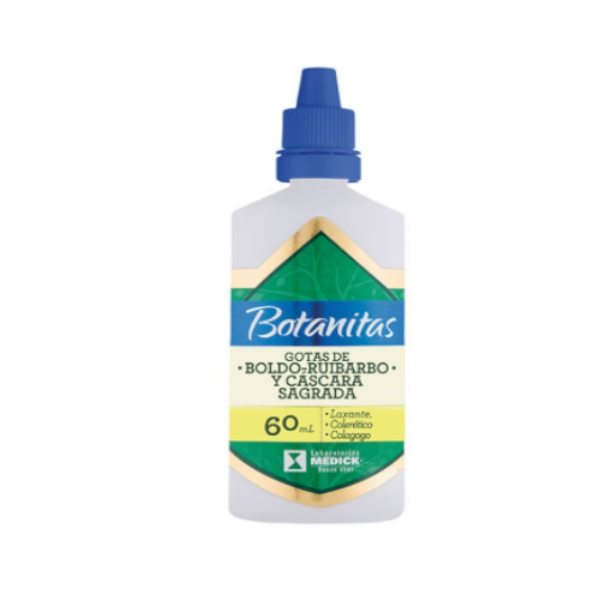 Imagen de BOTANITAS GOTAS DE BOLDO + RUIBARDO + CASCADA SAGRADA * 60ML