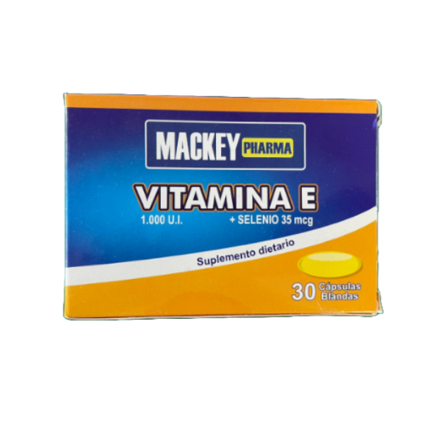 Imagen de VITAMINA E 1000UI + SELENIO 35 MCG *30CAP