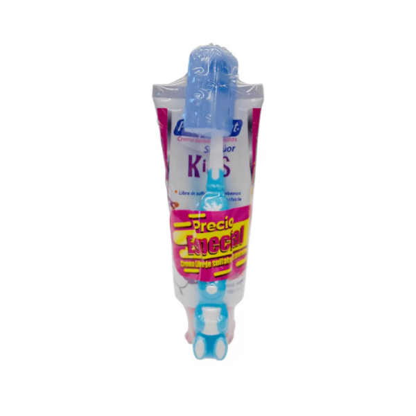 Imagen de CREMA DENTAL KIDS AZUL GRATIS CEPILLO*100 GR