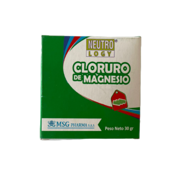 Imagen de CLORURO DE MAGNESIO CJ*30 GR