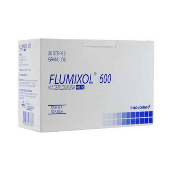 Imagen de FLUMIXOL 600MG CJ*30 SOBRES