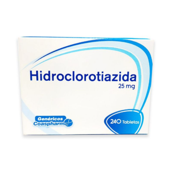 Imagen de HIDROCLOROTIAZIDA CJ*240 TAB