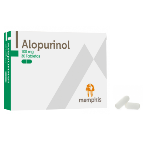 Imagen de ALOPURINOL 100MG CJ*30TAB