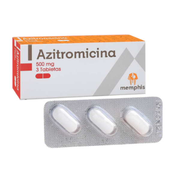 Imagen de AZITROMICINA 500MG*3TABS