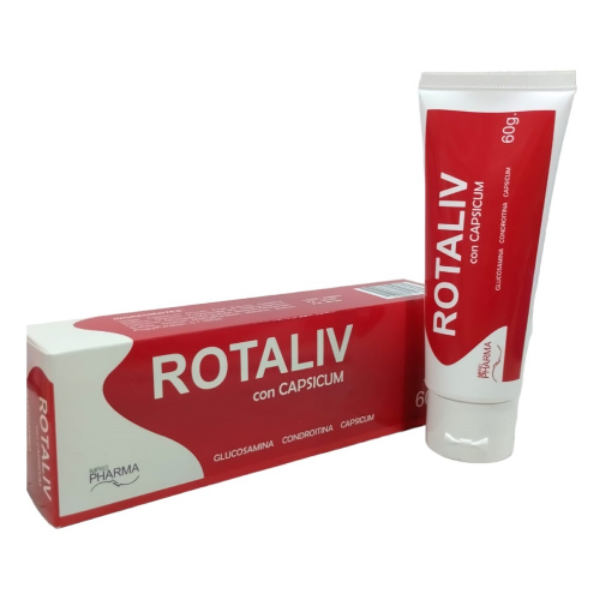 Imagen de ROTALIV GEL TUBO * 60G (GLUCOSAMINA + CONDROITINA + CAPSICUM)