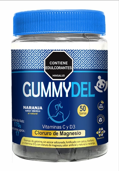 Imagen de GOMITAS CLORURO DE MAGNESIO SABOR NARANJA
