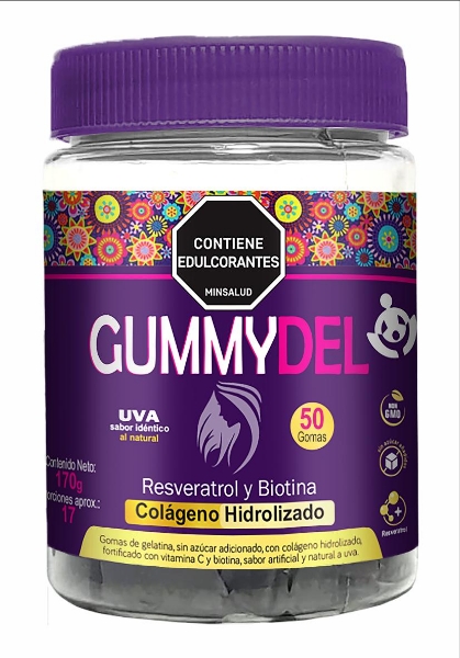Imagen de GOMITAS COLAGENO SABOR UVA