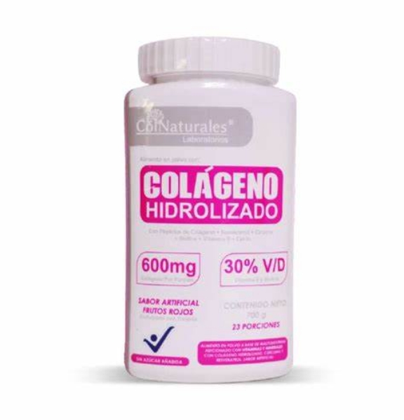 Imagen de COLAGENO 600MG HIDROLIZADO EN POLVO TARRO*700GR