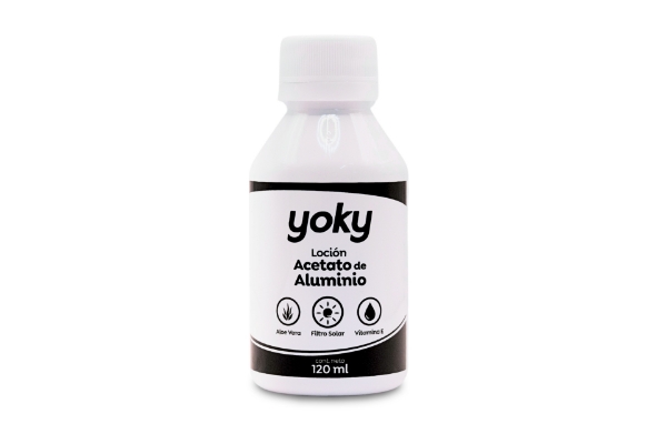 Imagen de YOKY ACETATO ALUMINO *120ML