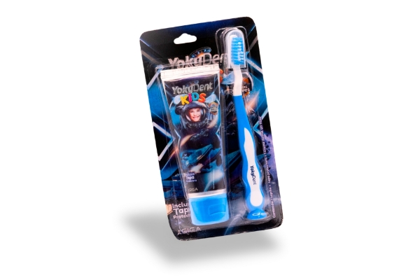 Imagen de CREMA DENTAL KIDS + CEPILLO NIÑO *100 GR