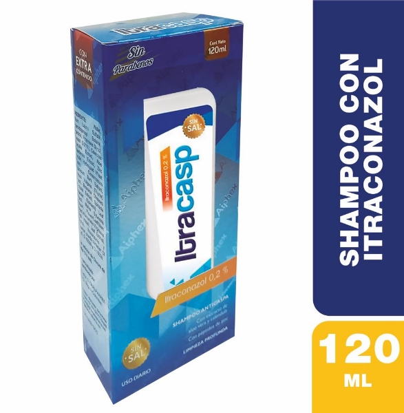 Imagen de ITRACASP -ITRACONAZOL 0,2% *120 ML