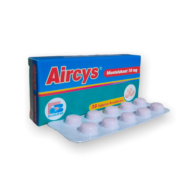 Imagen de AIRCYS (MONTELUKAST 10MG) CAJA*30 TAB