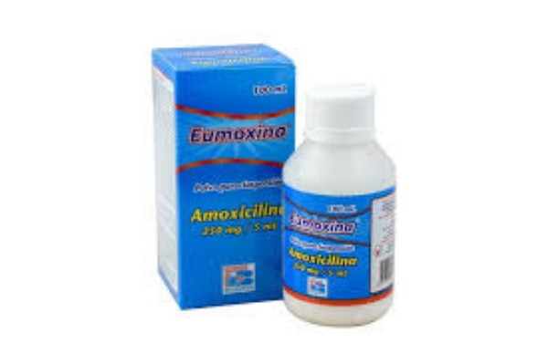 Imagen de EUMOXINA 250MG/5ML SUSP FCO*100ML AMOXICILINA