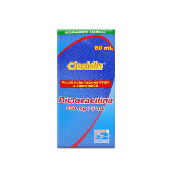 Imagen de CLOXIDIN 80ML (DICLOXACILINA 250MG/5ML)