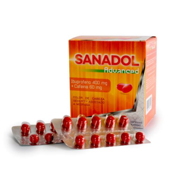 Imagen de SANADOL ADVANCED CJ*60 CAPS