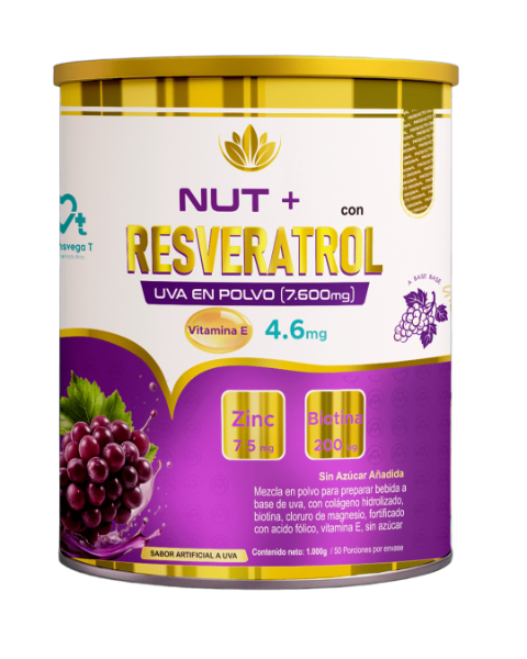 Imagen de RESVERATROL EN POLVO *1000 GR SABOR UVA