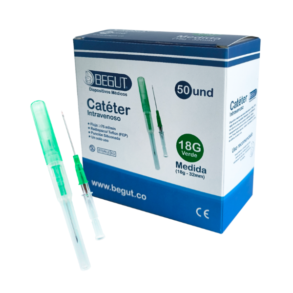 Imagen de CATETER INTRAVENOSO 18G-32MM