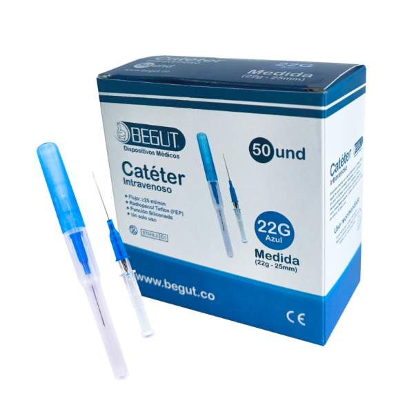 Imagen de CATETER INTRAVENOSO 22G-25MM