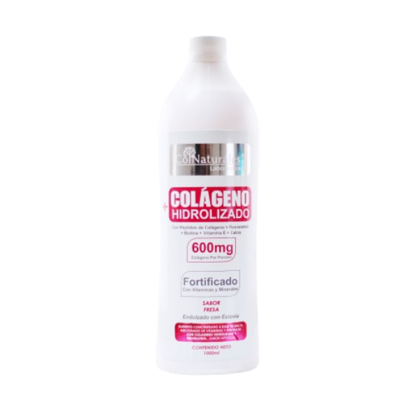 Imagen de COLAGENO HIDROLIZADO 600MG*1000ML SABOR FRESA