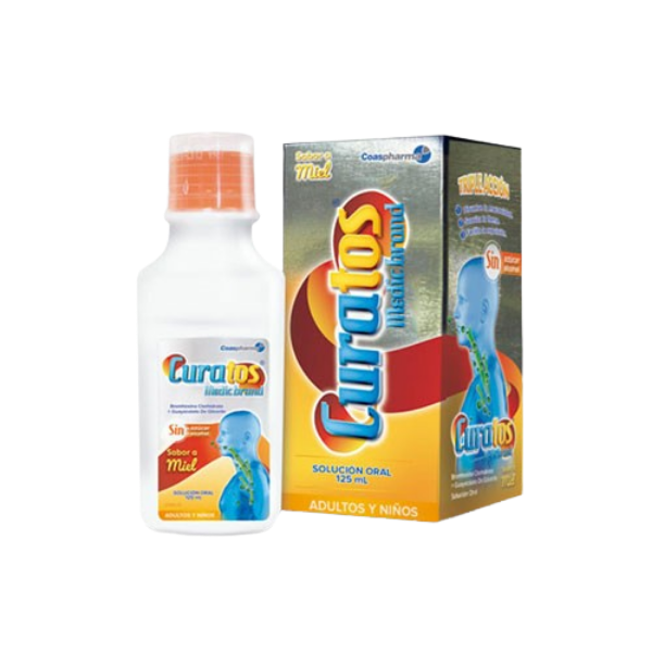 Imagen de CURATOS JBE (BROMHEXINA + GUAYACOLATO) * 125 ML