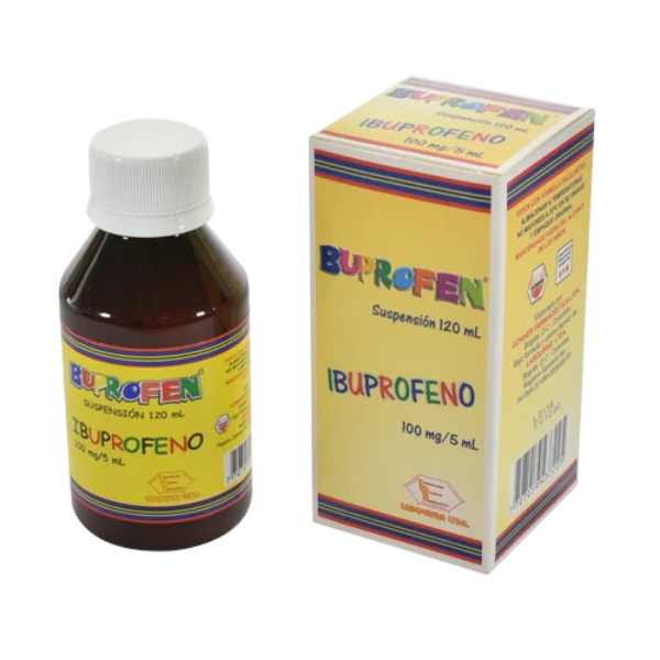 Imagen de BUPROFEN ML*120 ML (IBUPROFENO) BIOQUIFAR
