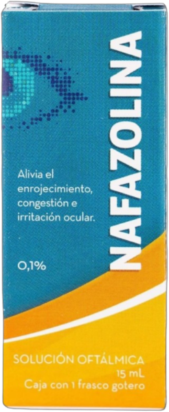 Imagen de NAFAZOLINA HCL 0.1% SOL OFT *15ML