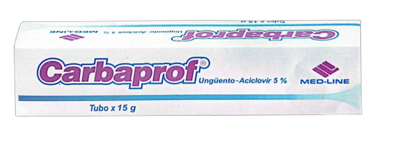 Imagen de CARBAPROF (ACICLOVIR 5%)UNG*15GR