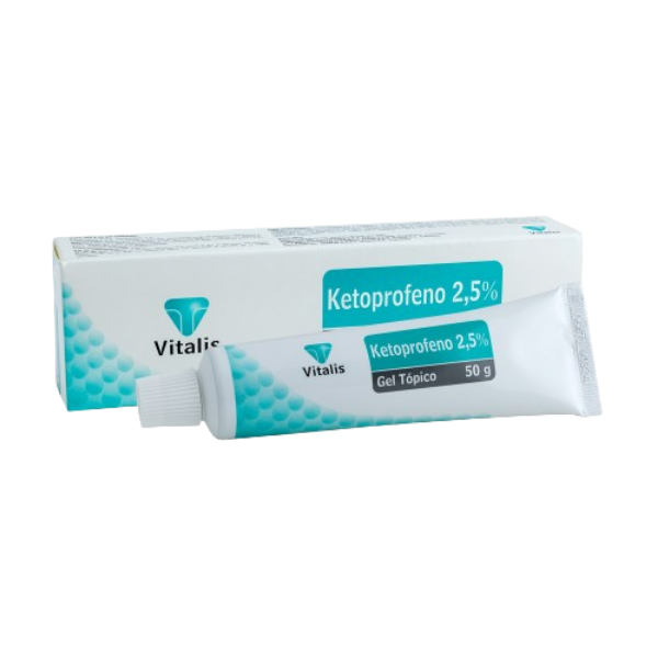 Imagen de KETOPROFENO 2.5% GEL TOPICO *50GR