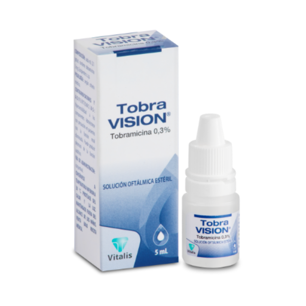 Imagen de TOBRAVISION 0.3% SOL OFT*5ML