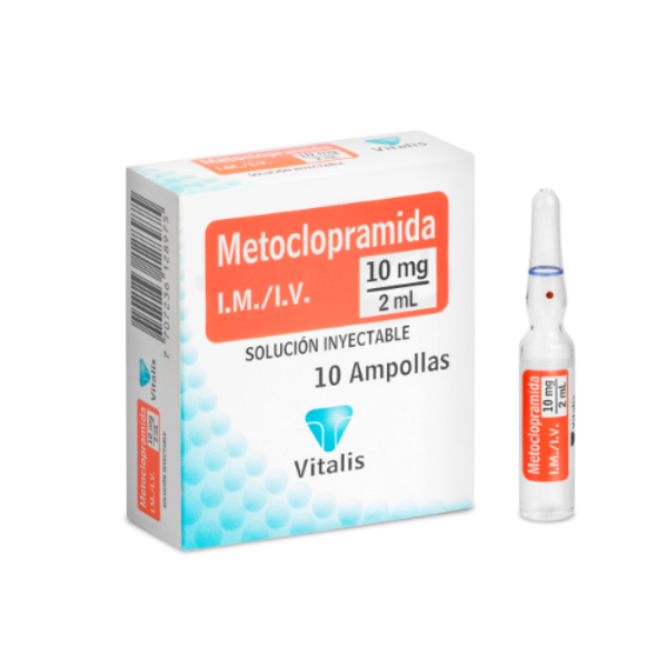 Imagen de METOCLOPRAMIDA 10MG 2ML*10 AMP