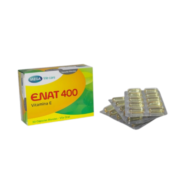 Imagen de ENAT 400 VITAMINA E CAPS Pague 2 Lleve 3