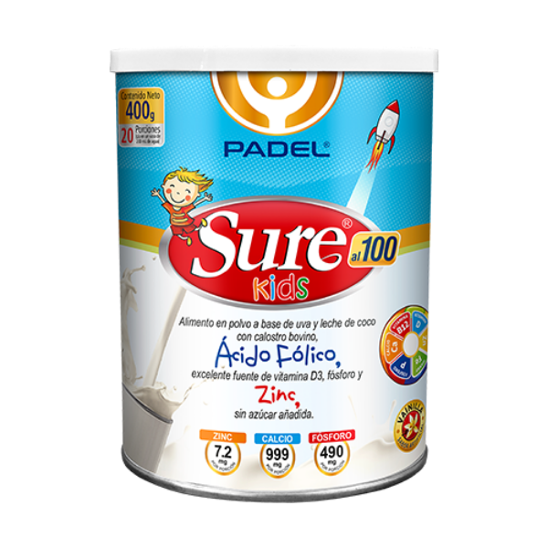 Imagen de SURE AL 100 KIDS *400GR