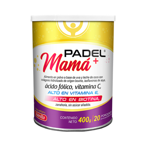 Imagen de PADEL MAMA SABOR VAINILLA *400 GR