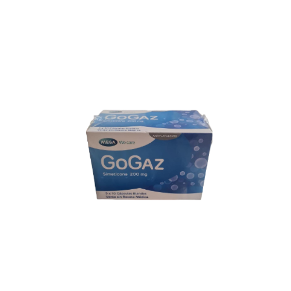 Imagen de GOGAZ*200MG Cj*50Caps Pague3 Lleve4