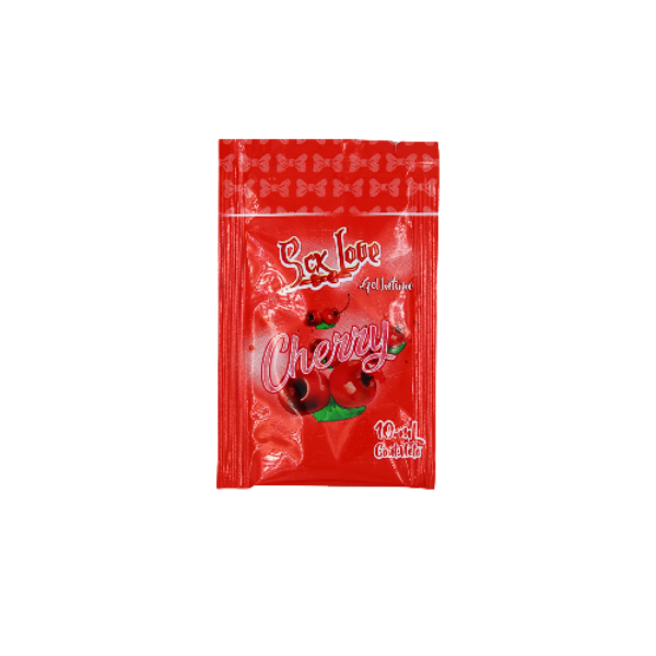 Imagen de GEL INTIMO COMESTIBLE CEREZA * 12 SACHETS ( SEX LOVE POTION )