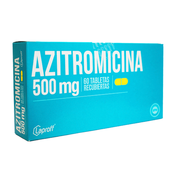 Imagen de AZITROMICINA 500MG *60 TAB