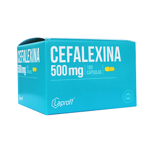 Imagen de CEFALEXINA 500 MG CAJA*100 TAB