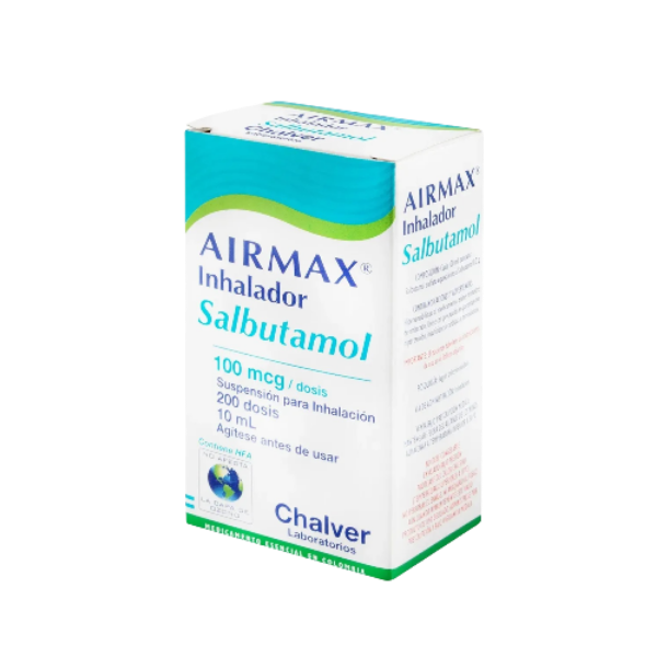 Imagen de AIRMAX SALBUTAMOL INHALADOR