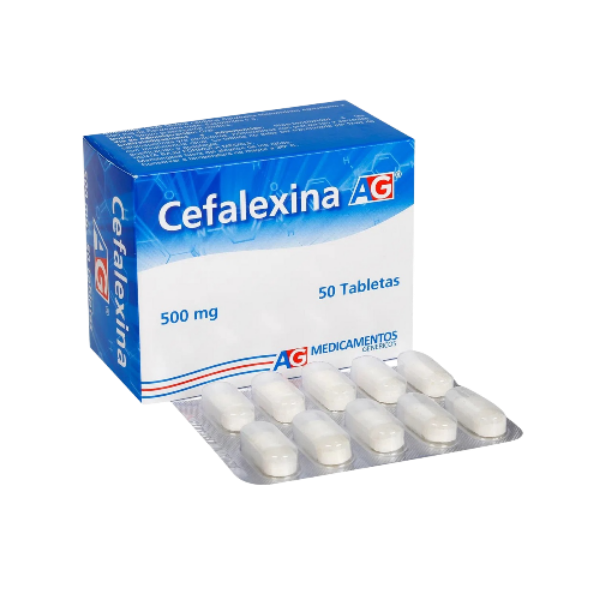 Imagen de CEFALEXINA 500 MG*50 TAB