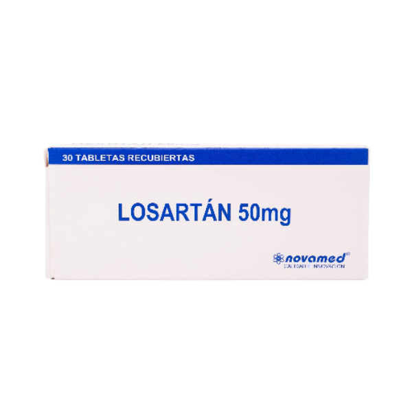 Imagen de LOSARTAN 50MG*30 TABS RECUBIERTAS