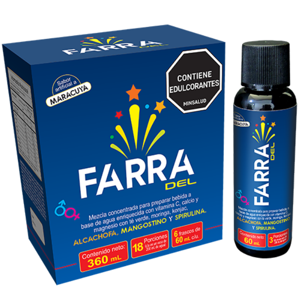 Imagen de FARRADEL CAJA *6 FCO *60ML