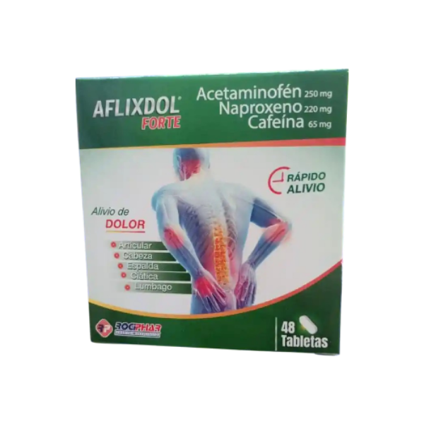 Imagen de AFLIXDOL FORTE*48 TAB