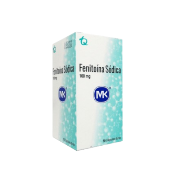 Imagen de FENITOINA SODICA 100MG*50 CAPS(TEQNOQUIMICAS)