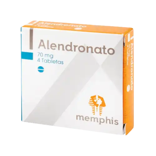 Imagen de ALENDRONATO 70MG CJ*4 TBS