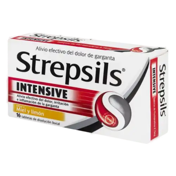 Imagen de STREPSILS Intensive MIEL-LIMON*16TAB