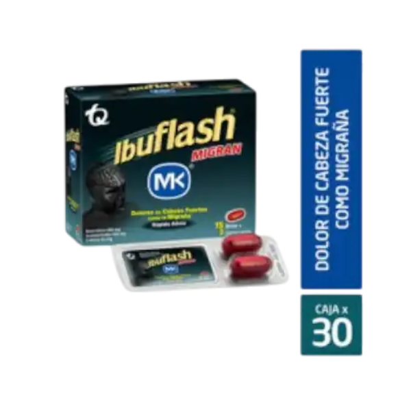 Imagen de IBUFLASH MIGRAN*30 CAPS