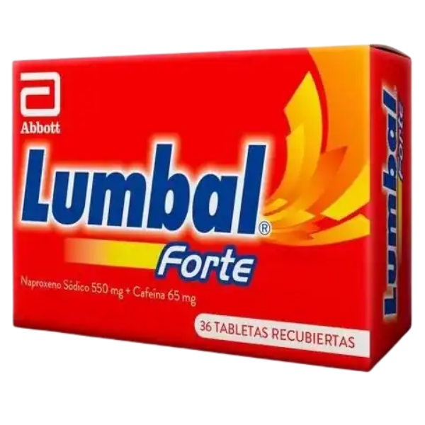 Imagen de LUMBAL FORTE*36 TABS REC