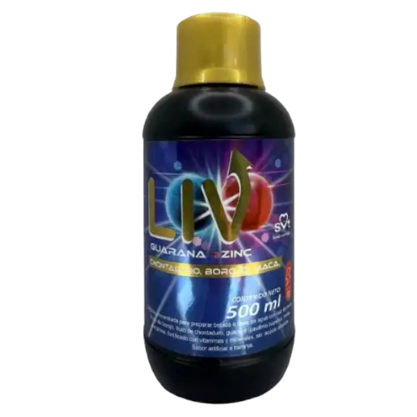 Imagen de LIV *500 ML (Guarana-Chontaduro-Borojo-Maca)