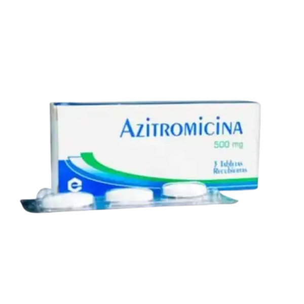 Imagen de AZITROMICINA 500 MG *3 TAB
