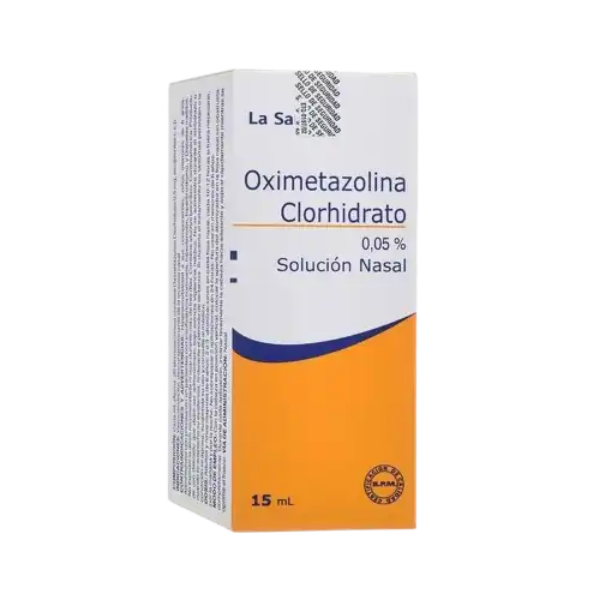 Imagen de OXIMETAZOLINA CLORHIDRATO 0.05% *15 ML